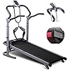 Gululu-Foldable-Treadmill-Manual-Treadmill-with-150-kg-Capacity-and-Double-Wheels-Low-Noise-Portable-Treadmill-for-Running Gululu Foldable Treadmill, Manual Treadmill with 150 kg Capacity and Double Wheels, Low Noise Portable Treadmill for…