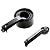 DOITOP 10pcs Professional Measuring Spoon & Cup Set Plastic Teaspoons Baking Tea Spoons for Kitchen Cooking Coffee Tea (Black)