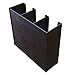 HAITIAN Paper Cup Holder 4mm Thickness ABS Material Color Black (3 Compartments)