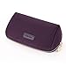 CHICECO Handy Cosmetic Pouch Clutch Makeup Bag - Dark Purple