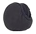 knolee Unisex Classic Fleece Earmuffs Foldable Ear Muffs Winter Accessory Outdoor EarMuffs,Black