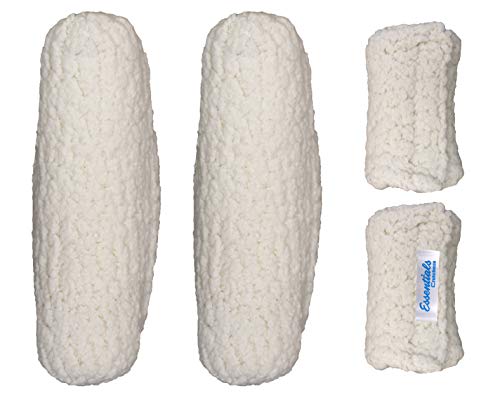 Brand New ! Ultra Plush Fleece Sherpa Crutch Pads Crutcheze Essentials