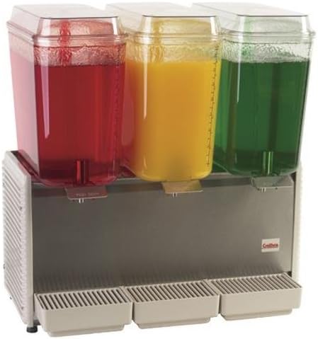 Crathco D35-3 The Bubbler S/S Triple 5-Gal Beverage Dispenser