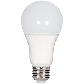 Satco S28785 15.5-Watt A19 LED Light Bulb, 2700K Warm White, 1600 Lumens, E26 Medium Base