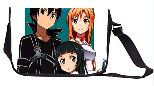 Siawasey Sword Art Online Anime Kirigaya Kirito Messenger Bag Backpack Shoulder Bag - Image 236