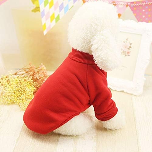 人気no 1セール Pump Kawayi 冬犬服暖かいヨーキー服服小さな犬綿衣装ペット服ベストコートチワワ23 S2子犬ジャケット Red Xxl 国内正規品短納期