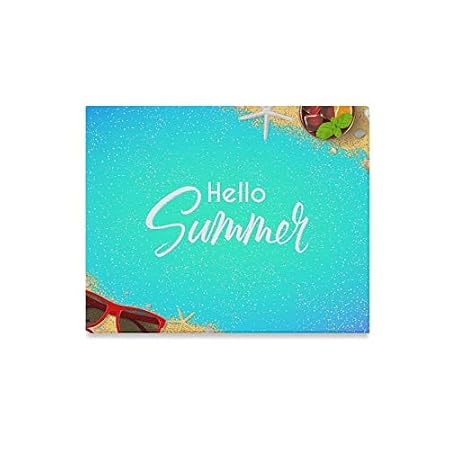 Arte De La Pared Pintura Hola Verano Web Banner Plantilla
