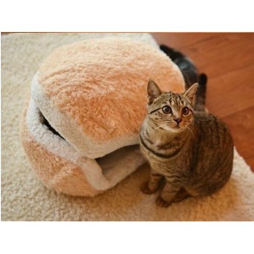 Kitty Hamburger Litter Disassemblability Windproof Pet Nest Shell Cat Bed Hiding Burger Bun Pet Cat Bed CM-PB0048 Pet Supplies, Cats, Beds & Furniture, Beds & Sofas, Beds