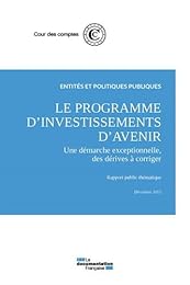 Le  programme d'investissements d'avenir