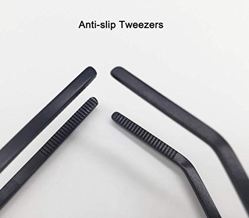 2 Aquarium+Tweezers+Stainless+Straight+Aquatic