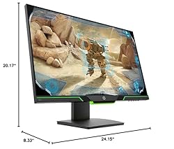 HP 27-inch FHD IPS Gaming Monitor with Tilt/Height