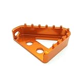 Heinmo Billet Motocross Rear Brake Pedal Step Plate Tip for KTM 65 85 125 530 SX SXF