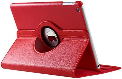 For iPad Air 9.7 2017-2018 Case/Pro 9.7 / Air 2 Case 360 Degree Rotating Stand Multi-Angle Viewing Auto Wake/sleep Shockproof Smart Folio Kids Friendly Protective Cover For iPad 5/6 (RED) - Image 4