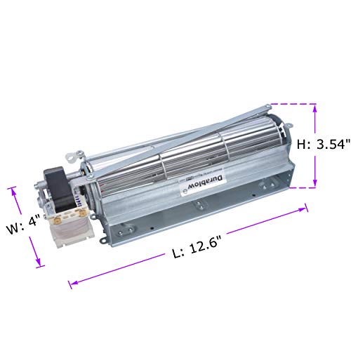 Durablow Mfb008 A Blot Replacement Fireplace Blower Fan Kit For
