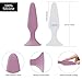 Pure Love 4.5 Inch Silicone Anal Butt Plug, Pink Color, Adult Sex Toy, Classic Sex Toy