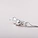 Meow Star Sterling Silver Cat Necklace for Women Cat Pendant Charm Cat Moon Necklaces for Women Gifts for Cat Lovers Cat Jewelry for Women (Moon_Polish_Silver) (Cat_Polish_Silver)
