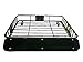9sparts Black Steel 150lbs Roof Rack Cargo Cross Bar Luggage Holder Carrier Basket Car SUV Jeep Truck Roof Top Mount 40258