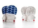 Goumikids Goumimitts Soft Stay On Scratch Mittens - Stop Scratches and Germs, 2 Pack