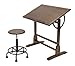 Studio Designs 13307 Retro Stool, Rustic Oak,19