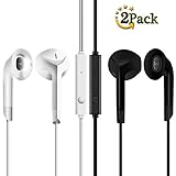 Earbuds,HaRuion Earphones,Headphones,In Ear Earphones,Ear buds Wired with Mic Compatible for Apple Iphone 6S Plus/Samsung Galaxy S9 Edge 8/Huawei/LG/Blackberry Mobile Devobile Device MP3 Music Players
