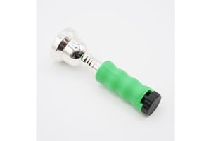 Trombone Mouthpiece Buzzing Practice Tool – Anywhere Practice & Warm-up – Large Shank for Trombone & Euphonium – BRASS BUZZ T