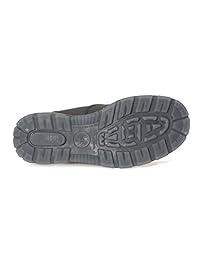 RedbacK Bobcat UBBK - Botas de trabajo de piel con puntera suave y elástico, color negro