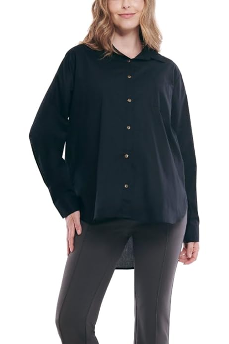 Motherhood Maternity Tops KOH KOH Women's Long Sleeve Empire Waist