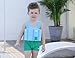 Baby Kids Floatation Suit Float One-Piece Swimwear Buoyancy for Girls Boys Green 1-2years