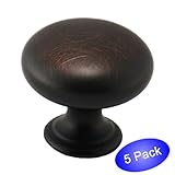 Cosmas® 4950ORB Oil Rubbed Bronze Cabinet Hardware Round Mushroom Knob - 1-1/4