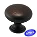Cosmas® 4950ORB Oil Rubbed Bronze Cabinet Hardware Round Mushroom Knob - 1-1/4