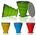AVALEISURE Collapsible Silicone Travel Cup - The Genuine 10oz Foldable Drinking Mug with Lid, BPA Free, Water, Coffee, Tea, Snacks for Hiking, Camping, Picnic (green)