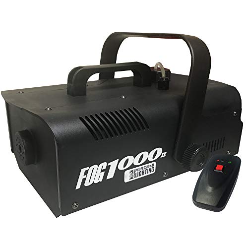 Fog Machine - 1000 Watt W/Remote - Impressive 8,000 Cubic ft. per minute - Adkins Professional Lighting FOG1000II