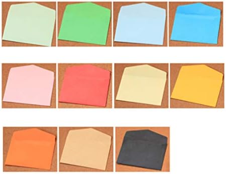 Toyvian 新作製品 世界最高品質人気 ミニ封筒ギフトカード封筒100ピースネオンカラー招待スリーブ117ミリメートル ミリメートル虹収納袋ポーチ用ショップdiyクラフト用品ランダムカラー 正規品送料無料 楽器 音響機器 B084vgztyd おもちゃ Pcソフト 激安超特価 100