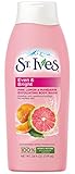 St. Ives Even and Bright Body Wash, Pink Lemon and Mandarin Orange 24 oz
