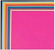 School Smart 1485739 Railroad Board, 4-ply Thickness, 22" x 28", Assorted Color (P