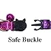 PACCOMFET 6 Pcs Breakaway Cat Collar with Lightweight Bright Surface and Bell, Safe and Durable