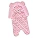 Carter's Infant Head Support for Carseats, Animal Design Bear, Pink