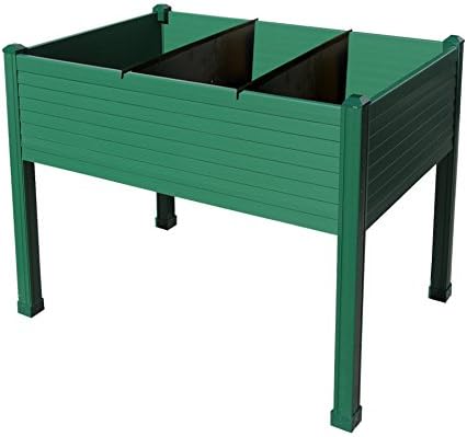 Huerto urbano GREENLAND 90x60x75 cm. Para terraza/jardín. Color ...