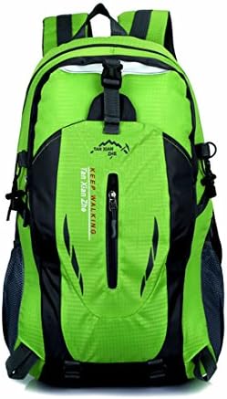 40 L Hiking Backpack for Travel Climbing Camping Outdoor Sports Waterproof Rain Cover & Laptop Compartment by Valley hiking (Green)