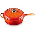 Le Creuset Enameled Cast Iron Signature Cassadou, 3.75 qt., Flame