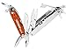 LEATHERMAN - Juice S2 Lightweight Multitool with Spring-Action Scissors and Anodized Aluminum Handles, Cinnabar Orange