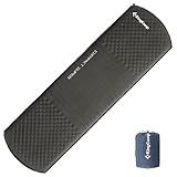 KingCamp Sleeping Pad Camping Mat Triple Zone Wave Mattress Self Inflating Anti-Slip Lightweight Foam Padded Portable Comfort TPU Coating