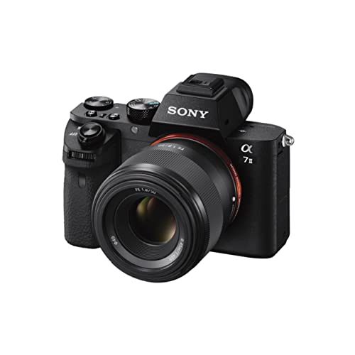 Sony SEL50F18F 50mm F1.8 Full Frame & APS-C Fixed Focal Length Lens, Luminous with Quiet Autofocus, E-Mount, Ideal for Portraits (Compatible with A7, ZV-E10, A6400, A6700 Series), Black