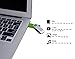 FEBNISCTE USB Flash Drive 128MB Pack of 10 USB 2.0 Memory Sticks - Small Capacity Value Thumb Drive 128 MB Zip Drive Swivel Pendrive U Disk - Green Data Stick Bulk Pen Drives Multipack Jump Drive