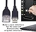 SaiTech IT 5 Pack (15cm - 6inch) Adjustable Flexible USB 2.0 Male to Female Extension Plug/Socket Adapter Cable - Worlds Shortest USB 2.0 Extension Cable