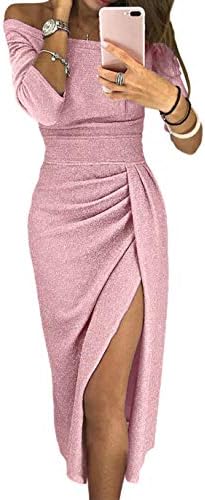 Evening Dresses for Women Formal Off Shoulder Prom Cocktail Patry Wedding