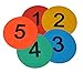Eco Walker 8inch Numbered Floor Spot Markers