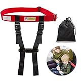 Child Airplane Travel Safety Harness Approved by FAA, Clip Strap Restraint System with Safe Airplane Cares Restraining Fly Travel Plane for Toddler Kids Child Infant