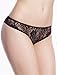 Women's Open Crotch Lace Cute Briefs Knickers Girls Sexy Panties,Black,Small