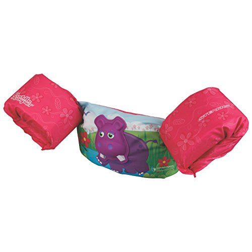 Stearns Puddle Jumper Deluxe 3D Life Jacket, Hippo, 30-50 lbs